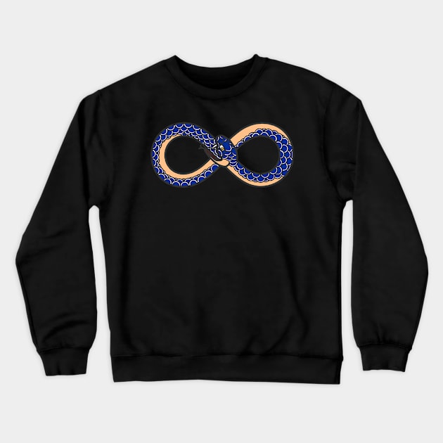 Ouroboros Crewneck Sweatshirt by kmtnewsman